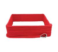 Extreme Max 3006.2651 BoatTector Solid Braid MFP Anchor Line with Thimble - 3/8" x 100', Red