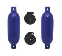 Extreme Max 3006.7438 BoatTector Fender Value 2-Pack, 4.5" x 16" - Cobalt Blue