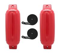 Extreme Max 3006.7563 BoatTector Fender, Red, 8.5" x 27" Value 2-Pack