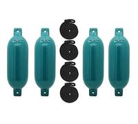 Extreme Max 3006.7638.1 BoatTector Inflatable Fender Value 4-Pack - 6.5" x 22", Teal