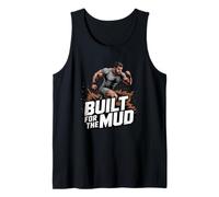 Extreme Mud Run Built for The Mud OCR Racing Tank Top