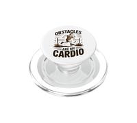 Extreme Mud Run Obstacles Are My Cardio OCR Racing PopSockets PopGrip for MagSafe
