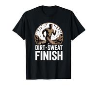 Extreme Mud Run Sweat Finish OCR Racing Dirt T-Shirt