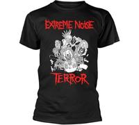Extreme Noise Terror in It for Life (Variant) Official Tee T-Shirt Mens Unisex21187(XX-Large)
