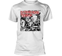 Extreme Noise Terror Performance (White) Licensed T-Shirt Men's21186(X-Large)