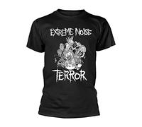 Extreme Noise Terror T Shirt in It for Life Band Logo Official Mens Black M