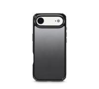Extreme Protect Mobile Phone Case for Apple iPhone 17 Air (Bumper D3O Licensed, Shockproof, Drop-Proof and Shatterproof, Case for Inductive Charging, Colour Gradient) Black