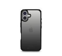 Extreme Protect Mobile Phone Case for Apple iPhone 17 (Bumper D3O Licensed, Shockproof, Drop-Proof and Shatterproof, Case for Inductive Charging, Colour Gradient) Black