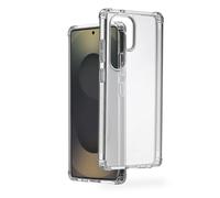 Hama Extreme Protect Mobile Phone Case for Samsung Galaxy S25 Ultra (Bumper D3O Licensed, Shockproof, Drop-Proof and Shatterproof, Transparent Case, Case for Inductive Charging) Transparent