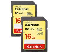 Extreme SDHC 16GB Class 10 2-Pack