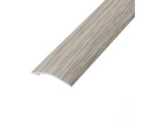 eXtreme Self Adhesive Angle Edge Flooring Strip | 3ft Stick-Down Door Strip for Laminate, Tile, Wood, & Lino Flooring | Sturdy, Waterproof, and Dirt-Resistant Ramp Threshold Bar - Dapple Grey