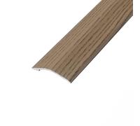 eXtreme Self Adhesive Angle Edge Flooring Strip | 3ft Stick-Down Door Strip for Laminate, Tile, Wood, & Lino Flooring | Sturdy, Waterproof, and Dirt-Resistant Ramp Threshold Bar - Cedarwood