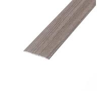eXtreme Self Adhesive Flat Threshold Strip | 3ft Stick-Down Transition Strip for Laminate, Tile, Wood, and Lino Flooring | Waterproof, Dirt-Resistant, and Sturdy Door Threshold Bar - Harbour Grey