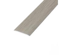 eXtreme Self Adhesive Flat Threshold Strip | 3ft Stick-Down Transition Strip for Laminate, Tile, Wood, and Lino Flooring | Waterproof, Dirt-Resistant, and Sturdy Door Threshold Bar - Dolphin Grey