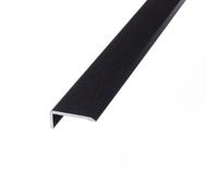 eXtreme Self Adhesive Stair Nosing Strip | 4ft Corner Guard Edge Protector for Laminate, Tile, Metal, and Wood Stairs | Sturdy, Attractive, and Non-Slip Staircase Threshold Strip - Ebony