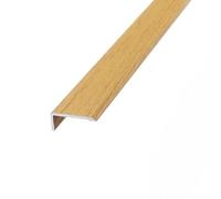 eXtreme Self Adhesive Stair Nosing Strip | 4ft Corner Guard Edge Protector for Laminate, Tile, Metal, and Wood Stairs | Sturdy, Attractive, and Non-Slip Staircase Threshold Strip - Caramel