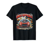 Extreme Speed Racing Machine Performance Automotive Graphic T-Shirt