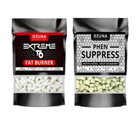 Extreme T6 Keto Fat Burner & PHEN Suppress Appetite Suppressant Bundle, Weight Loss & Appetite Control Pills, Made in The UK