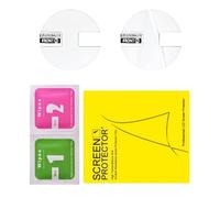 Extreme Thin 0.2mm Hydrocolloid Film Smartwatch Screen Defender 720P Clearness Against Dactylogram Dusttight Flexible Protect Scratch Immune Hydrocolloid Film
