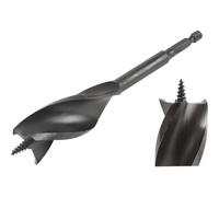 Extreme Tri Flute Wood Drill Bit 28 x 152mm, Length (mm) 152mm, 1 in a Pack.