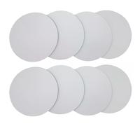 EXTREMEGRIPPRO 5MM Round SUBLIMATION Mouse Mats PRINTING Heat Press Blank Mat RUBBER BACK Non-Slip (10)