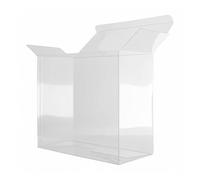 EXTREMEGRIPPRO Clear Booster Box Packaging Protector Case, PET Plastic Display & Storage Sleeve for Sealed Original Booster Box Packaging - 0.5mm Thick (5.39 × 4.88 × 3.07 inch) (80 Pack)