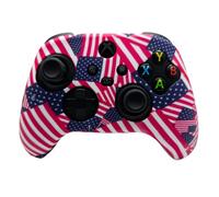 EXTREMEGRIPPRO Ultimate Case Cover Skin Grips Protective for XBOX SERIES S Controller (American Dreams)