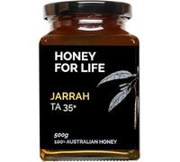 Extremely Active Honey | Jarrah TA35+ / MGO 1125+ | Stronger than Manuka Honey 1000 MGO - Manuka Honey Medical Grade | Raw Honey in Glass Jar - Cold Pressed & Unpasteurised | Honey for Life 500g