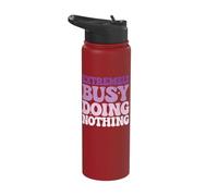 Extremely Busy Doing Nothing Stainless Steel Insulated Water Bottle
