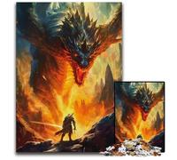 Extremely Mythology Legend 1000Piece Jigsaw Puzzle Paper Jigsaw Puzzles for Adults Challenging Brain Teaser for Teenagers Family Game Night Fun 1000 PCS(38x26cm)