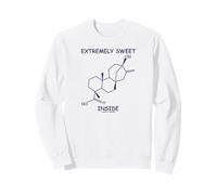 Extremely Sweet Inside Steviol Chemical Structure Humor Sweatshirt