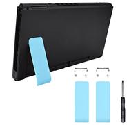 eXtremeRate 2 Set of Heaven Blue Replacement Kickstand for Nintendo Switch Console, Back Bracket Holder Kick Stand for Nintendo Switch - Console NOT Included