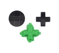 eXtremeRate 3 in 1 Magnetic Metal Black Stainless Steel D-Pads, Replacement Parts Directional Pad Kits for Xbox One/Xbox One S X/Xbox One Elite/Xbox One Elite Series 2/ Xbox Elite 2 Core Controller