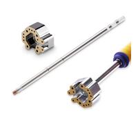 eXtremeRate 3D Joystick Desoldering Iron Tip with Heating Stick Compatible with T12 Soldering Station for PS4 PS5 for Xbox One/Series S X & Switch Pro Controller 13mm Analog Sticks Repair Tools