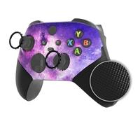 eXtremeRate ASR Version Redesigned Shell for Xbox Series X & S Controller - Performance Rubberized Grip, Anti Sticks Rubbing Rings - Custom Faceplate for Xbox Core Controller - Nebula Galaxy