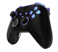 eXtremeRate Chameleon Purple Blue Custom Accent Rings + Replacement Buttons for Xbox Elite Wireless Controller Series 2 & Elite Series 2 Core Controller - Controller NOT Included