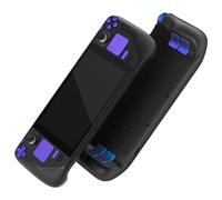 eXtremeRate Chameleon Purple Blue Replacement Full Set Buttons for Steam Deck, DIY Custom ABXY D-pad Trackpad Bumpers Triggers Buttons Sets for Steam Deck LCD Handheld Console - Console NOT Included