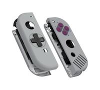 eXtremeRate Classic 1989 GB DMG-01 Joy con Handheld Controller Housing (D-Pad Version) with Direction ABXY Buttons, DIY Replacement Shell Case for Nintendo Switch Joycon & Switch OLED Joy con
