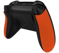 eXtremeRate Controller Grip for Xbox Series X & S, Orange Soft Touch Comfortable Left Right Side Rails, Replacement Parts Rear Shell for Xbox Core Wireless Controller [Controller Excluded]