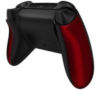 eXtremeRate Controller Grip for Xbox Series X & S, Scarlet Red Soft Touch Comfortable Left Right Side Rails, Replacement Parts Rear Shell for Xbox Core Wireless Controller [Controller Excluded]