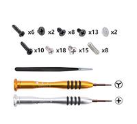 eXtremeRate Cross Screwdriver Tri-Wing Screwdrivers Kit, Assemble Disassemble Tools Set with Springs and Tweezers Screws for NS Switch Console Joy Con