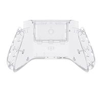 eXtremeRate Custom Back Cover Shell for Xbox Series X & S Controller, Clear Replacement Battery Cover & Bottom Shell
