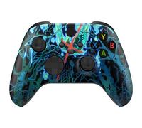 eXtremeRate Custom Shell for Xbox Series X & S Controller - Revitalize Your Controller - Darkness Lost Cover Replacement Accessories Front Housing Cover for Xbox Core Controller [Control NOT Included]