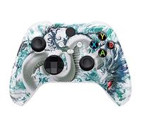 eXtremeRate Custom Shell for Xbox Series X & S Controller - Revitalize Your Controller - Jade Dragon - Cloud Dominator Cover Front Housing Cover for Xbox Core Controller [Control NOT Included]