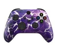eXtremeRate Custom Shell for Xbox Series X & S Controller - Revitalize Your Controller - Thunder Magic Replacement Accessories Front Housing Cover for Xbox Core Controller [Control NOT Included]