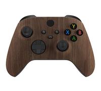 eXtremeRate Custom Shell for Xbox Series X & S Controller - Revitalize Your Controller - Wood Grain Replacement Cover Front Housing Cover for Xbox Core Controller Wireless [Control NOT Included]