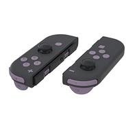 eXtremeRate Dark Grayish Violet Replacement ABXY Direction Keys SR SL L R ZR ZL Trigger Buttons Springs, Full Set Buttons with Tools for Nintendo Switch Joycon & Switch OLED Joy con