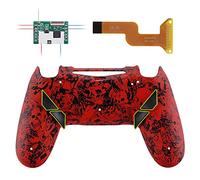 eXtremeRate Demons and Monsters Dawn Programable Remap Kit for ps4 Controller with Upgrade Board & Redesigned Back Shell & 4 Back Buttons - Compatible with JDM-040/050/055 - Controller NOT Included