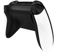 eXtremeRate DIY Controller Grip for Xbox Series X & S, White Replacement Left Right Side Rails, Replacement Rear Shell for Xbox Core Wireless Controller [Controller Excluded]