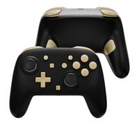 eXtremeRate DIY Replacement Full Set Buttons for Nintendo Switch 2 Pro Controller, Custom ABXY Dpad + - Home Capture Power L R ZR ZL Triggers Sync GL GR Buttons for Switch 2 Pro - Champagne Gold
